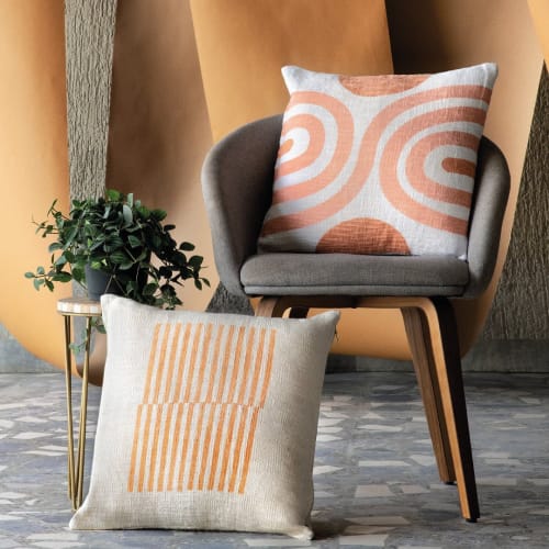 Sunset Terracota Cushion | Pillows by Casa Amarosa