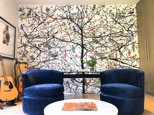 “Tree Of Life Wallpaper” | Wall Treatments by Kristjana S Williams