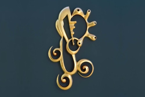 Museum of Modern Art on the Moon | Wall Sculpture in Wall Hangings by Jan Willem Krijger