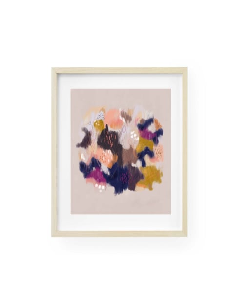 Merge - Minimalist Abstract Print | Paintings by Birdsong Prints