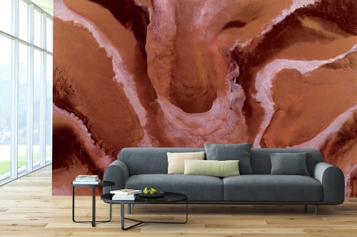 Jewel of Capri-RG Wallpaper Mural | Wall Treatments by MELISSA RENEE fieryfordeepblue  Art & Design