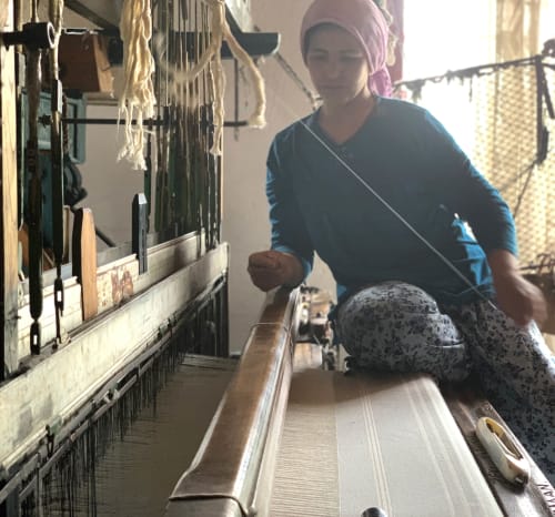 Pure Series: Sustainable Turkish Towel | Tea Towel in Linens & Bedding by HILANA: Upcycled Cotton