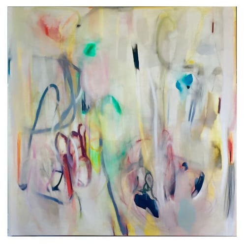 Notes & Scribes, Callahan Rd V,  Callahan Road X and Callahan Road IX | Oil And Acrylic Painting in Paintings by Anne C. Faber
