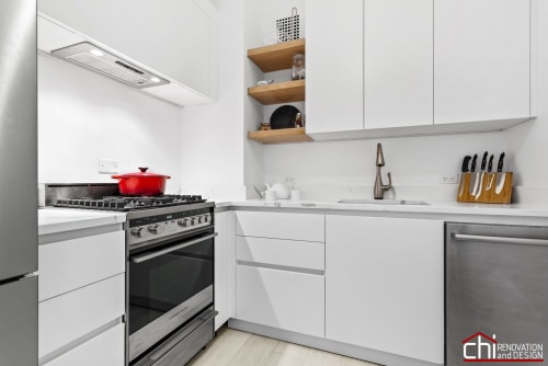 A Compact, Elegant Chicago Kitchen | Interior Design by Chi Renovation & Design