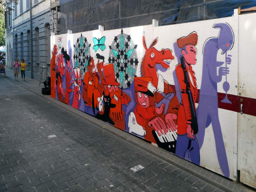 Freaks Parade | Street Murals by A_Poprostu