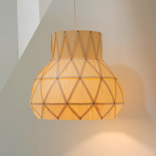 Wood Veneer Light Robust 60 | Pendants by ADAMLAMP | Hungexpo B épület in Budapest