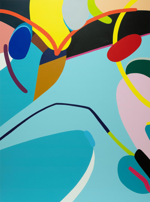 Standing position | Oil And Acrylic Painting in Paintings by Kotaro Machiyama