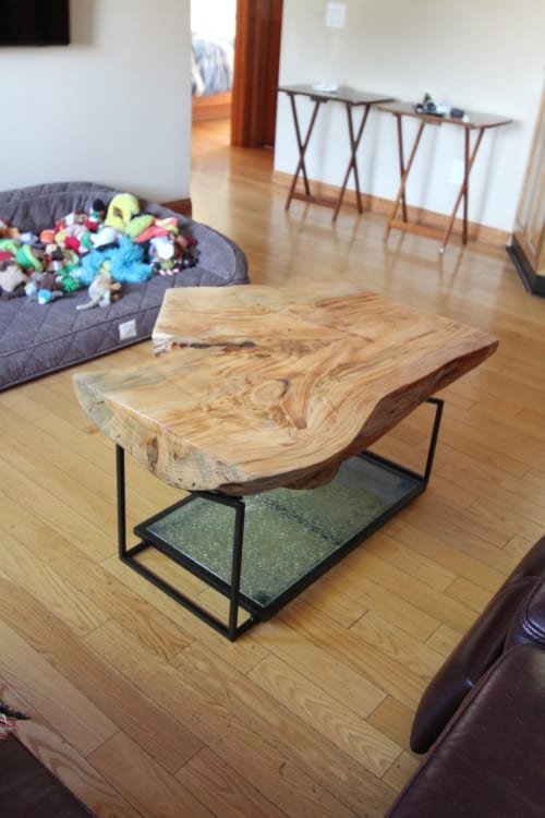 Live Edge Wood Coffee Table | Tables by Old Fashioned Lumber