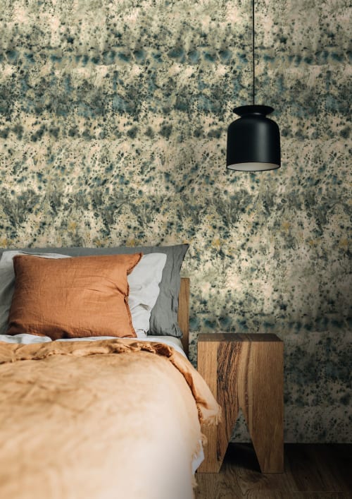 Catalina Wallpaper in Teal