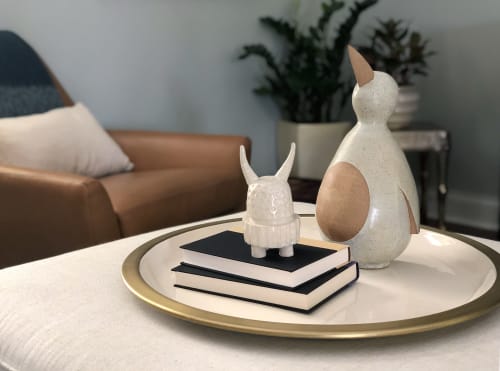 Penguin & Baby Tot | Sculptures by Keavy Murphree