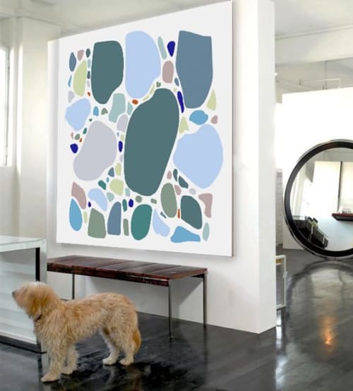 Square Pebble - Acrylic Print | Prints by RGB Fine Art