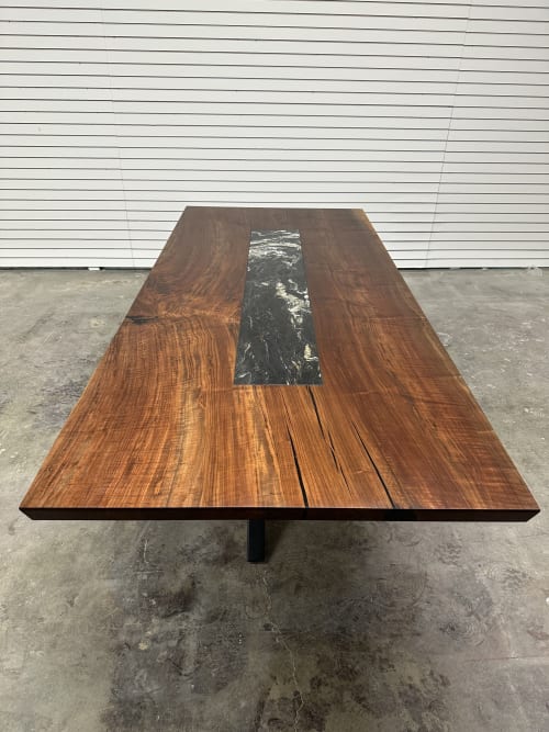 The WoodStone Table | Dining Table in Tables by Black Rose WoodCraft