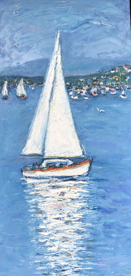 Yachts | Paintings by Nada Herman
