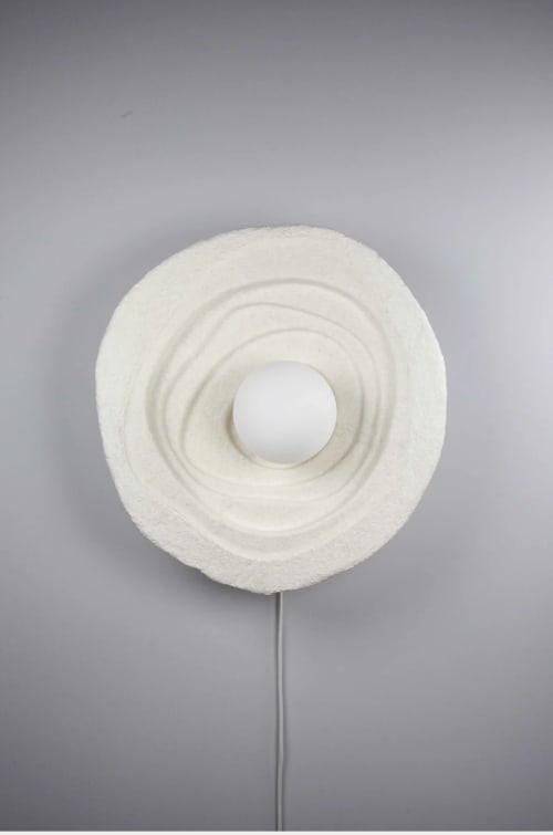 MushLume Terrace Sconce - Journey Inward Large | Sconces by MushLume Lighting