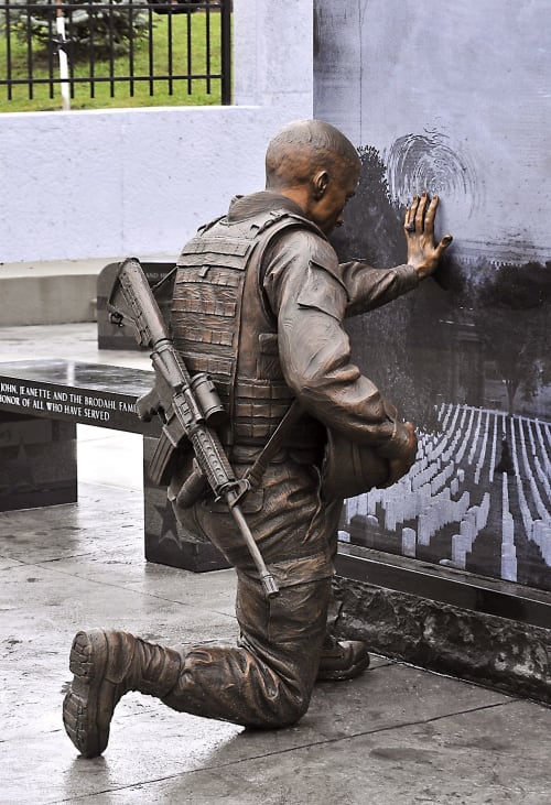 Remembering the Fallen | Public Sculptures by Sutton Betti