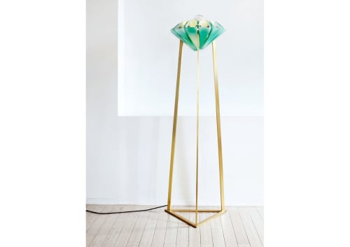 Yassin Floor Lamp | Lamps by Bianco Light + Space | The Future Perfect in New York