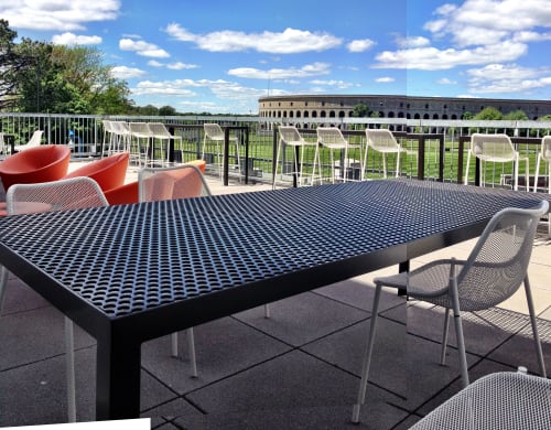 Perforated Dining Tables | Tables by RAD Furniture | Harvard Business School in Boston