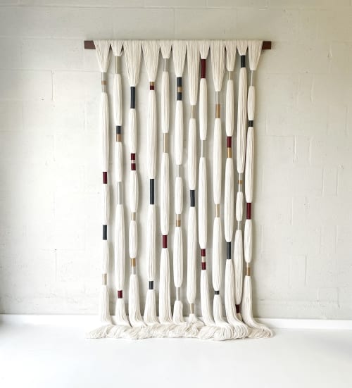“Long Tassels” No. 1 | Tapestry in Wall Hangings by Vita Boheme Studio