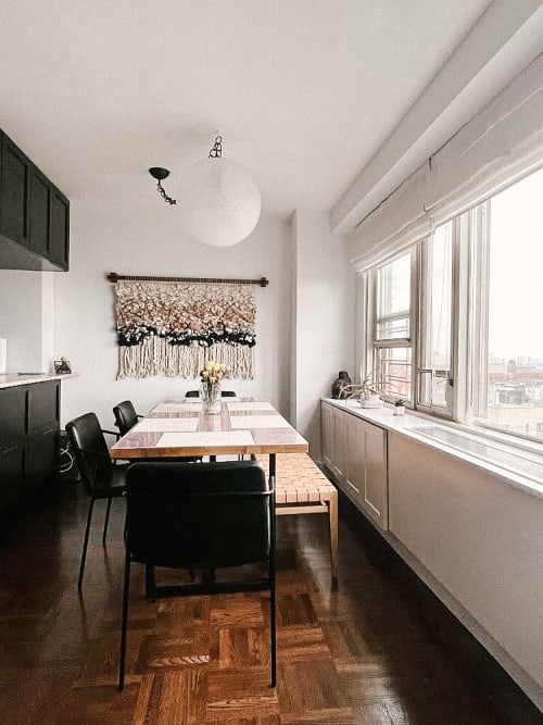 Textural Wall hanging "Possibility" | Macrame Wall Hanging in Wall Hangings by Rebecca Whitaker Art