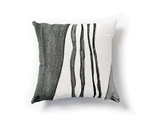 "Tributary" Throw Pillow Cover | Pillows by k-apostrophe
