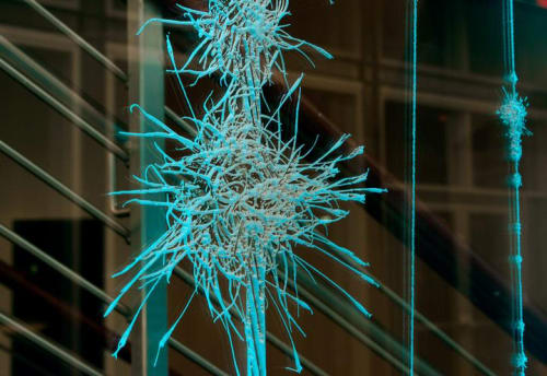 We’re Good, Right Here | Public Sculptures by Ansen Seale | AT&T Center in San Antonio