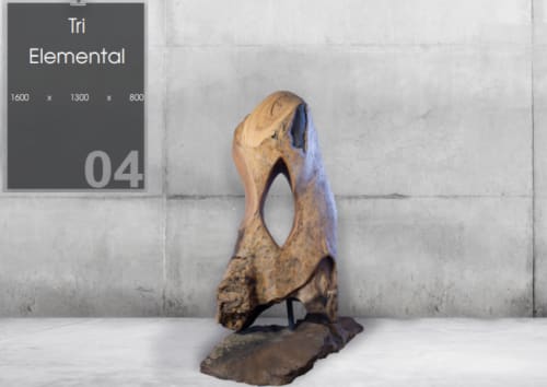 Tri Elemental | Sculptures by Andrew Chaplin