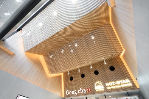 Gong Cha Hurstville, Cafès, Interior Design