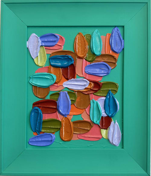 Teal | Paintings by Shiri Phillips Designs