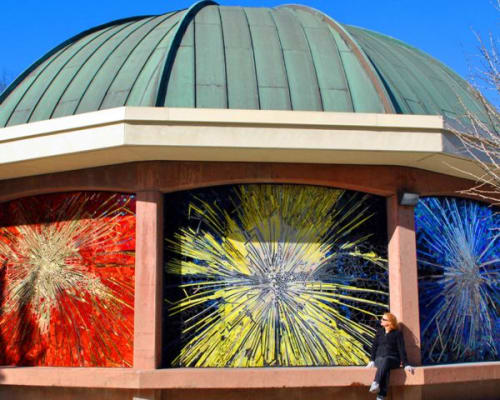 Spark | Public Mosaics by Wowhaus | Chabot College in Hayward