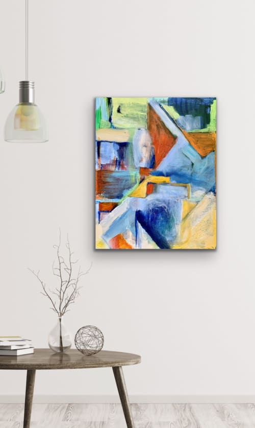Zoom Zone - Abstract Colorful Painting | Paintings by Checa Art