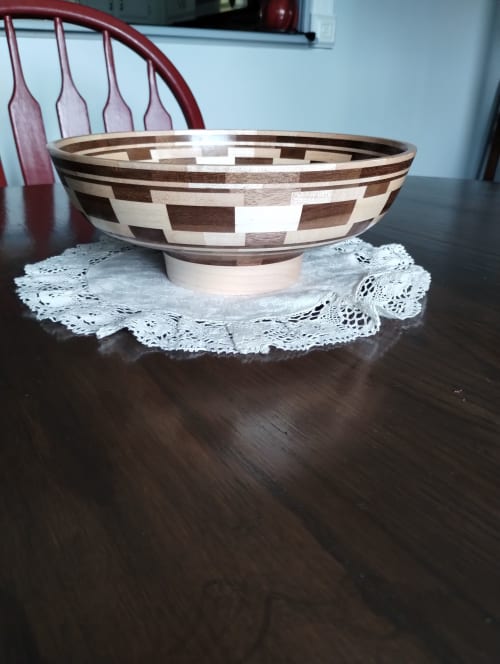 Chain Bowl | Side Table in Tables by Tim  Lass