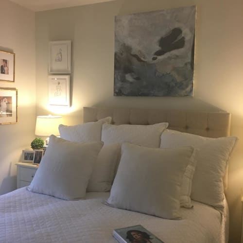 36x36'' abstract painting | Paintings by Sarah Amanda aka S.A. Maples
