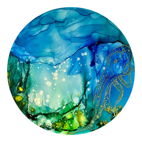 Octopus’s Garden | Paintings by Virginia Burke