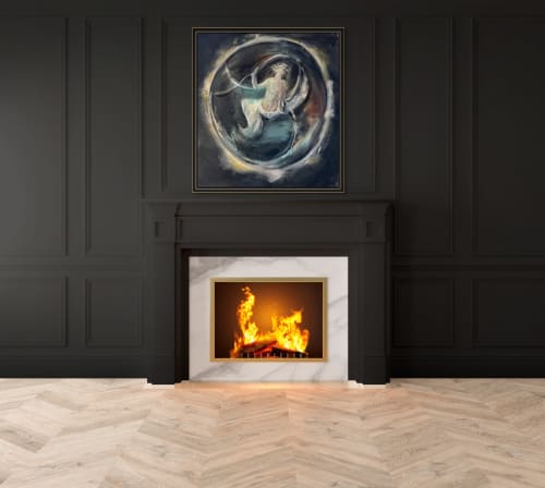 Dream: Galatea | Mixed Media by Elizabeth Bryan Studio