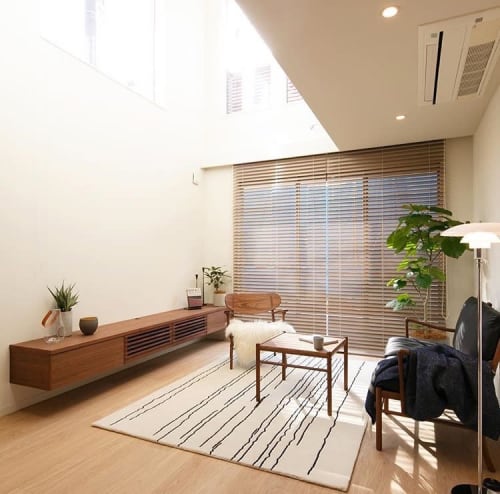 Woodlines (W/B) | Rugs by Naja Utzon Popov