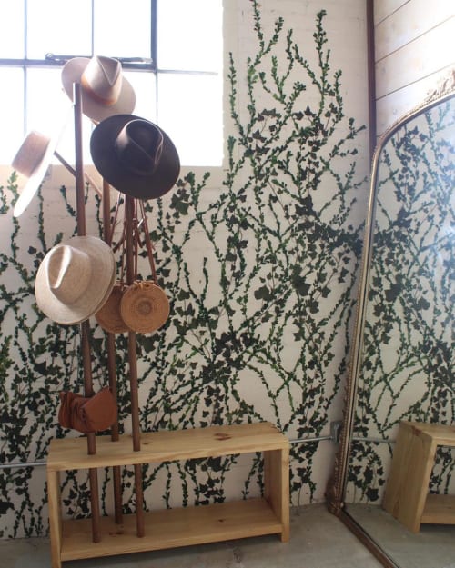 Wall of Trailing Vines | Wallpaper in Wall Treatments by Emily Barton Design | Clad & Cloth Warehouse in Provo