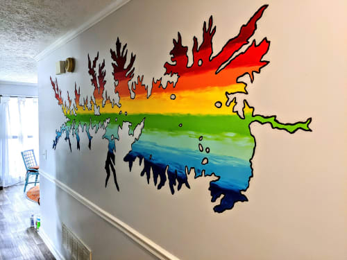 Lake Murray | Murals by Girls Who Paint Murals