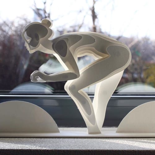 Paper Sculpture | Sculptures by Alex Lidagovsky