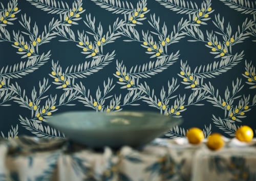 Olivia Wallpaper | Wall Treatments by Patricia Braune
