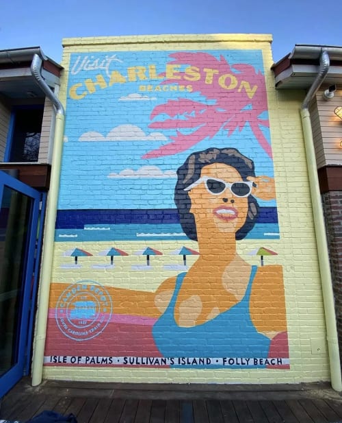 Bodega | Sharehouse Postcard Mural | Street Murals by Girls Who Paint Murals