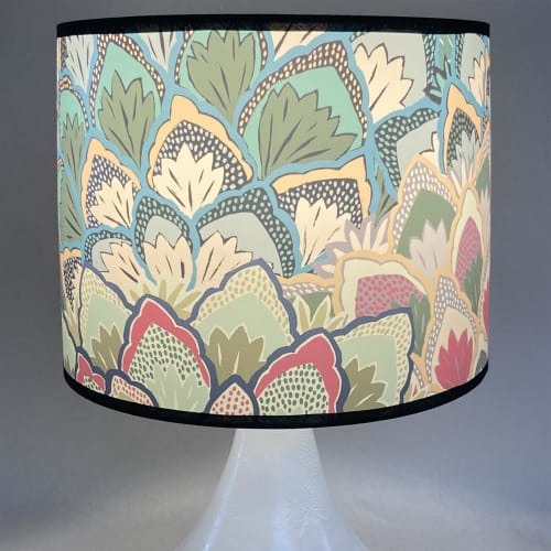 Proud Peacock Lampshade | Lighting by Robin Ann Meyer