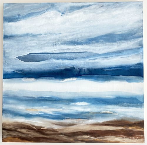 Past. Present | Mixed Media in Paintings by Rhonda Deland