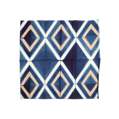 Tisa Indigo Table Napkin ( set of 4 ) | Linens & Bedding by Studio Variously