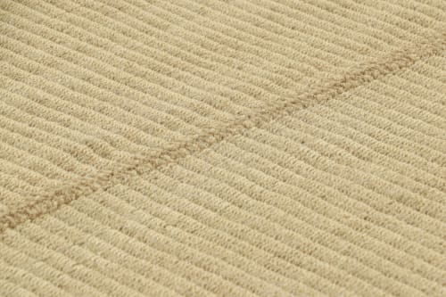Rug & Kilim’s Contemporary Kilim with Textural Beige | Rugs by Rug and Kilim
