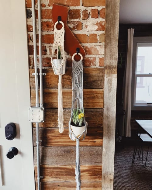 Macrame Wall Plant Hanger | Macrame Wall Hanging in Wall Hangings by Likewoah Handmade (Sam)