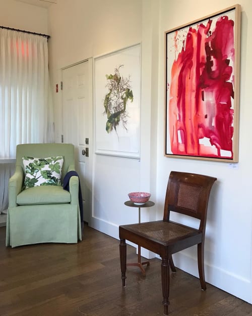 Red Splash | Paintings by Kelly Milukas / Imagination Collaboration