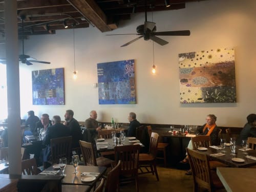 Winter Series | Oil And Acrylic Painting in Paintings by Tati Kaupp | Montmartre in Washington