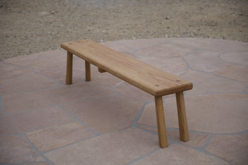 The Quietmaker | Benches & Ottomans by Wylie's Wood & Leather