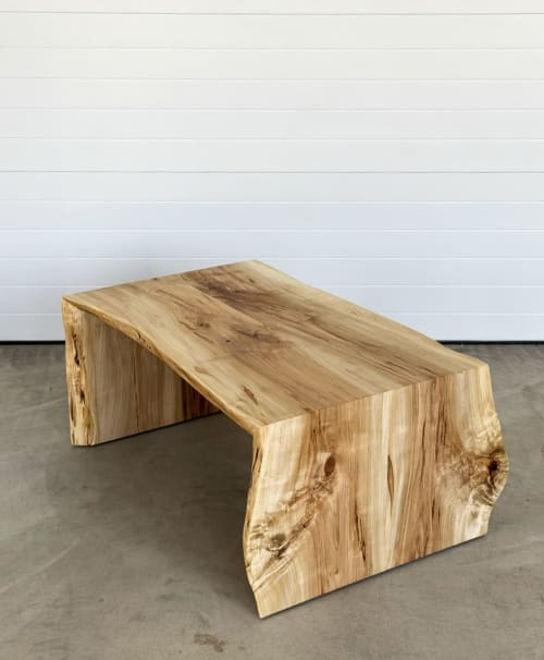 Waterfall Coffee Table | Tables by The Rustic Hut