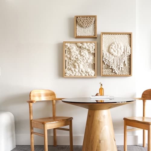 Framed Woven Panel no. 1 | Wall Sculpture in Wall Hangings by FIBROUS | The Line Hotel in Austin